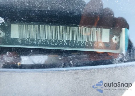 2003 Buick Century Custom из США, поврежденный, VIN 2G4WS52JX31192054